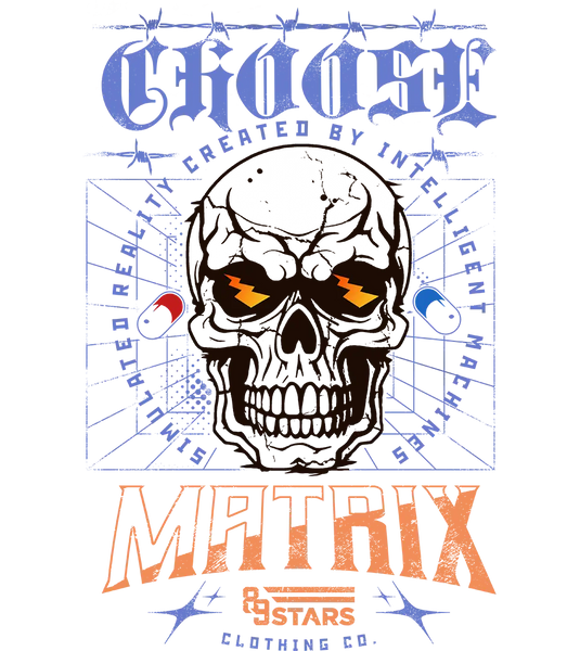 89stars | Matrix - Бяло / S / Лице - Мъжки regular