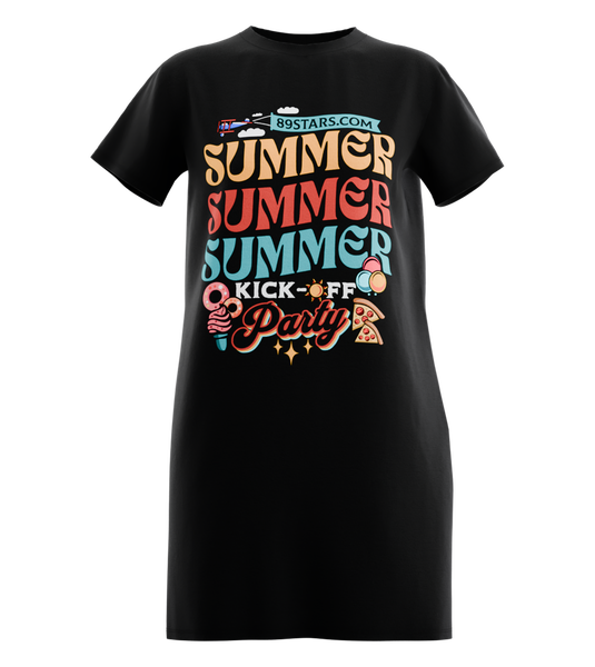 89stars | Дамска Туника ’Summer Party’ – Лятна енергия и безкрайно настроение! - Черно / XS / Лице - Дамска туника