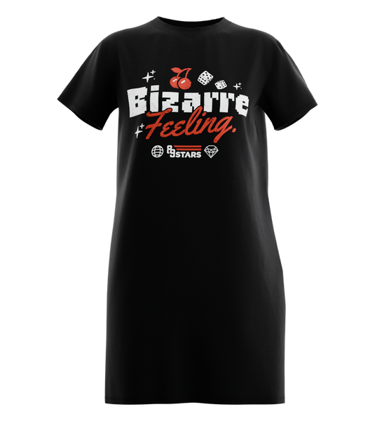 89stars | Дамска Туника ’Bizarre Feeling’ – Различното не е странно! - Черно / XS / Лице - Дамска туника