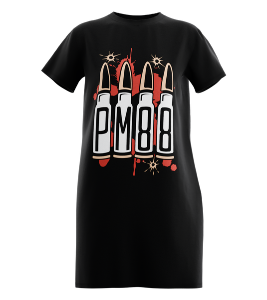 89stars | Дамска Туника ’PM 88’’ – Не се страхувай от предизвикателствата! - Черно / XS / Лице - Дамска туника