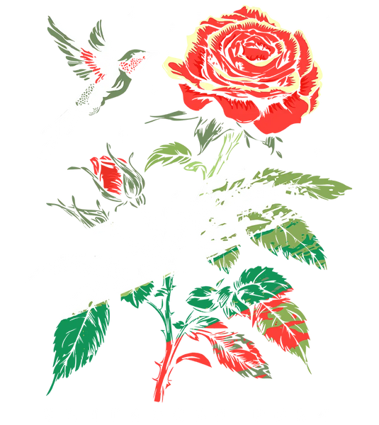 89stars | Българска роза - Черно / XS / Лице - Мъжки regular