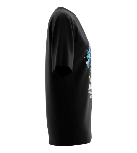 89stars | Дамска Oversized тениска ’Aquarius’ – За свободата под знака на Водолея! - Дамски oversized