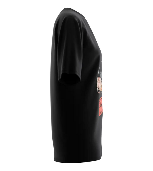 89stars | Дамска Oversized тениска ’fitnesmanja’ – Баланс между сила и самоирония Дамски oversized