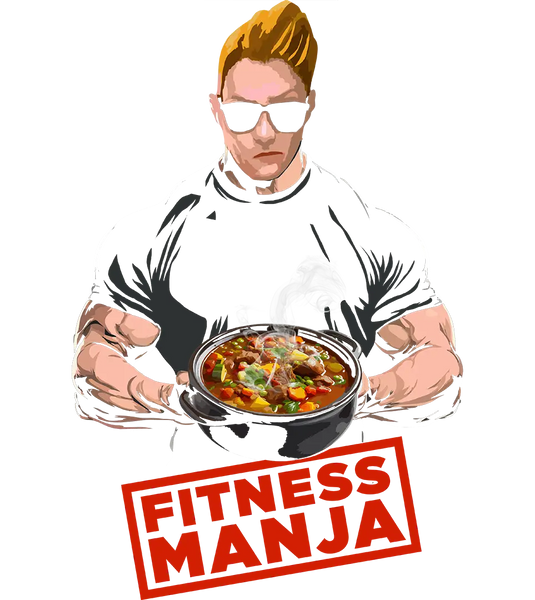 89stars | Дамска Oversized тениска ’fitnesmanja’ – Баланс между сила и самоирония Дамски oversized