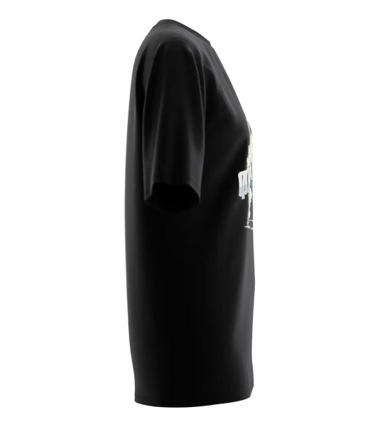 89stars | Дамска Oversized тениска ’Флашвааам’ – Геймърски стил с гръм и трясък! - Дамски oversized