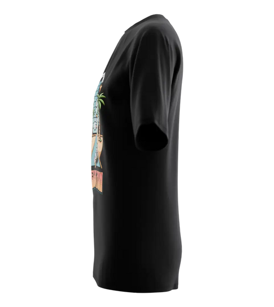 89stars | Дамска Oversized тениска ’Melting Fun’ – Стил и усмивки на макс! - Дамски oversized