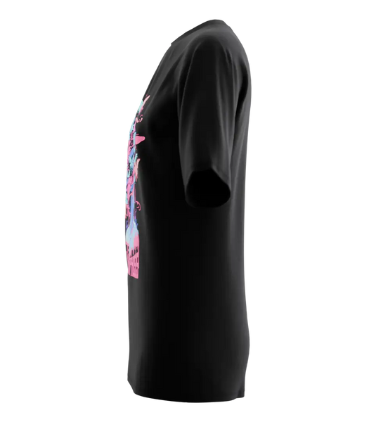 89stars | Дамска Oversized тениска ’Metamorphosis’ – Символ на трансформация и красота! - Дамски oversized