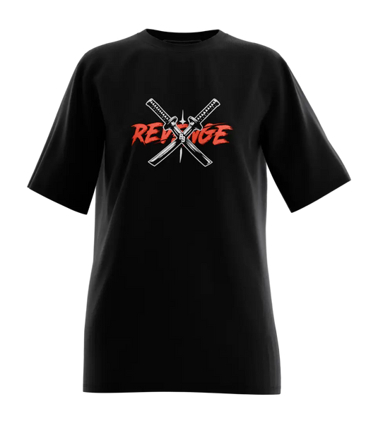 89stars | Дамска Oversized тениска ’Revenge’ – Израз на сила и решителност! - Дамски oversized