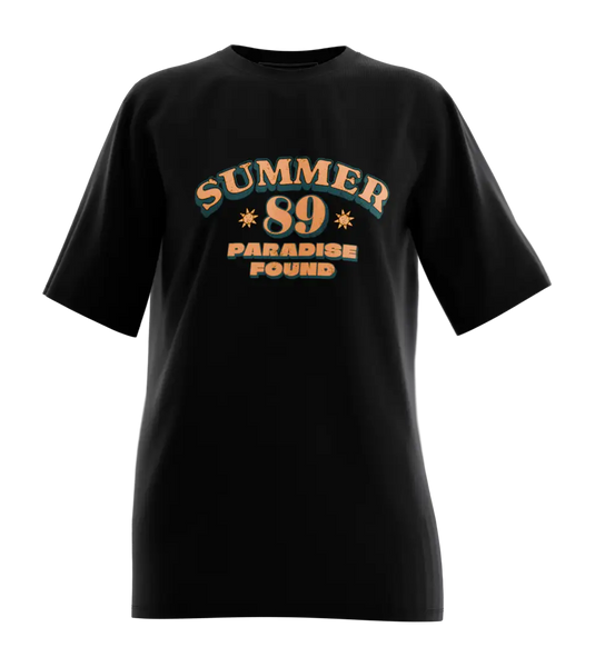 89stars | Дамска Oversized тениска ’Summer Vibe’ – Лятно настроение и приключенски дух! - Дамски oversized