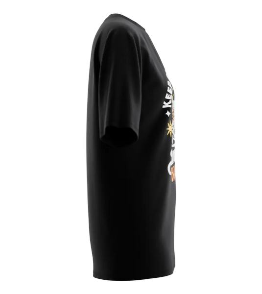 89stars | Дамска Oversized тениска ’Sunny Beach’ – Летен стил с ананасов чар! - Дамски oversized