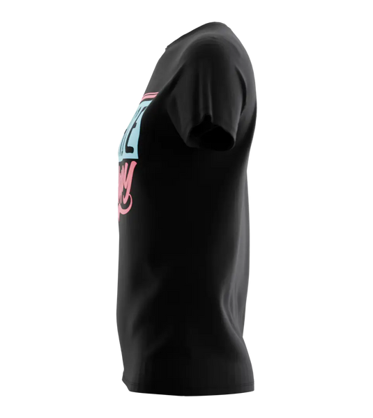 89stars | Дамска Regular тениска ’Choose Happy’ – Фокусирай се върху хубавите моменти! - Дамски regular