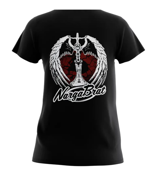 89stars | Дамска Regular тениска ’NargaBrat’ – Усещане за свобода мечти и полет към нови висоти! - Дамски regular