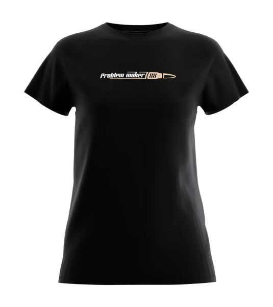 89stars | Дамска Regular тениска ’Problem Maker 88’’ – За жените с увереност и стил! - Дамски regular