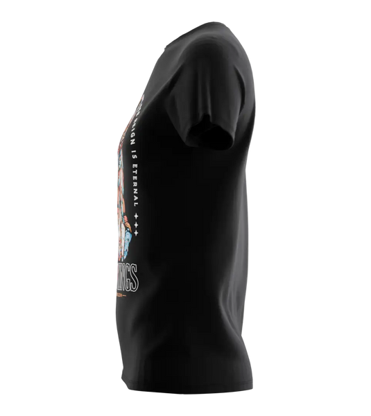 89stars | Дамска Regular тениска ’Queen of Kings’ – Изрази своята кралска същност с огнен стил! - Дамски regular