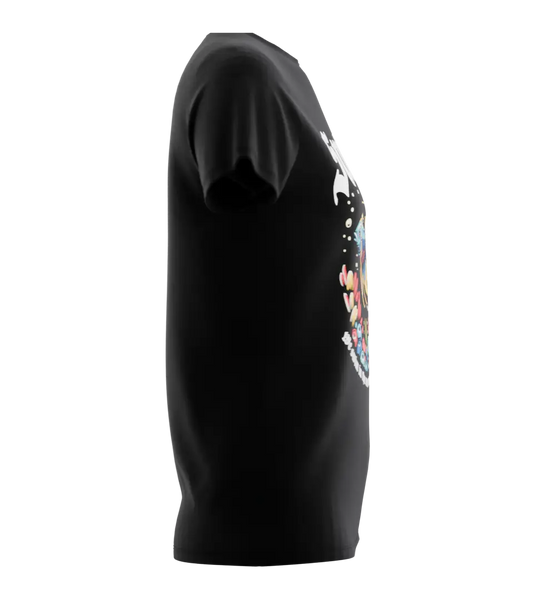 89stars | Дамска Regular тениска ’Swim Free’ – Цветен стил и свежест за всеки ден! - Дамски regular