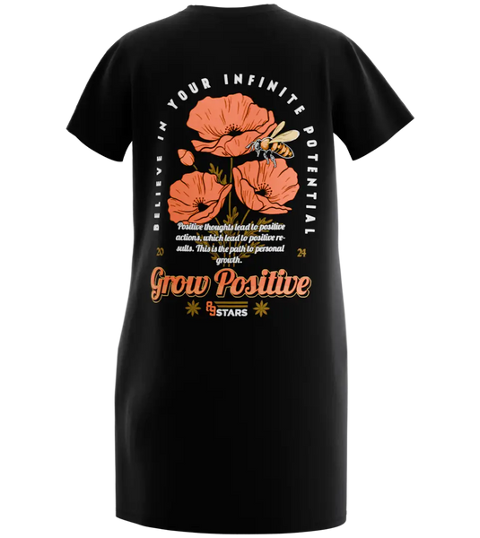 89stars | Дамска Туника ’Grow Positive’ – Стил оптимизъм и свежест в едно! - Дамска туника