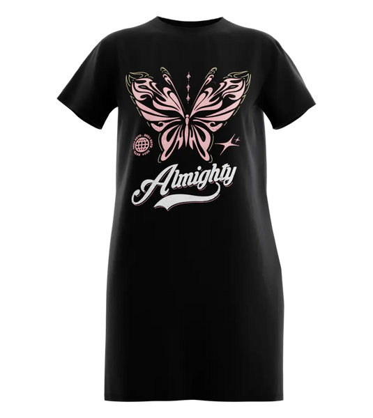 89stars | Дамска Туника ’Almighty’ – Елегантност на крилете на вдъхновението! - Черно / XS / Лице - Дамска туника