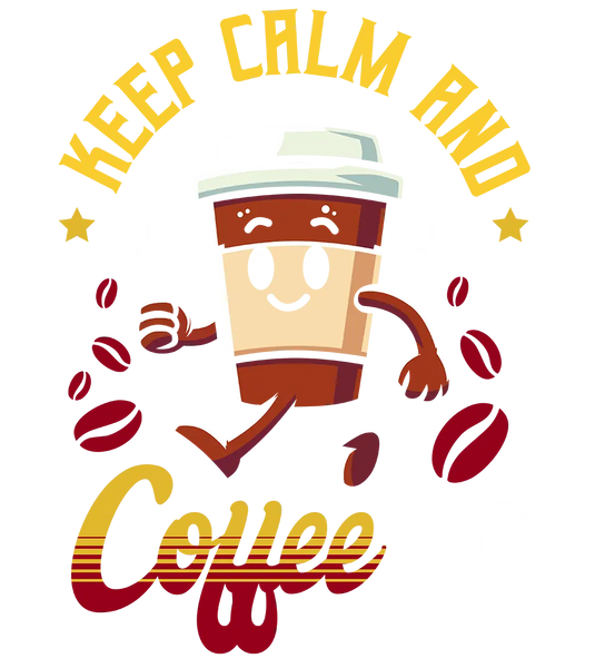 89stars | Дамска Туника ’Keep Calm’ – Стил с кафе настроение! - Дамска туника