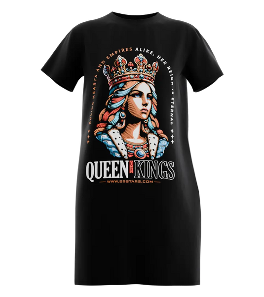 89stars | Дамска Туника ’Queen of Kings’ – Стил и енергия за истинска кралица! - Черно / XS / Лице - Дамска туника