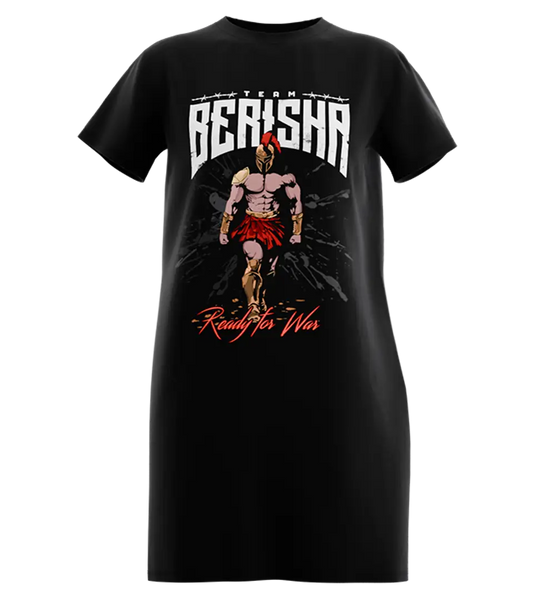 89stars | Дамска Туника ’Ready for War’ – Твоето бойно поле започва от стила! - Черно / XS / Лице - Дамска туника