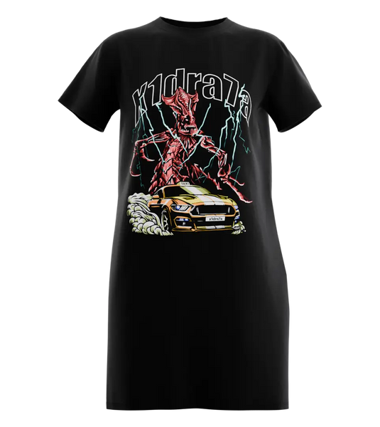 89stars | Дамска Туника ’x1dra7a’ – Динамика стил и стрийминг! - Черно / XS / Лице - Дамска туника