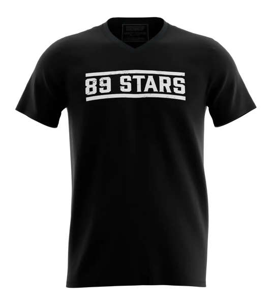 89stars | Мъжка V-neck тениска ’Fold and Live to Fold Again’ – Дай изява на своя стратегически дух - Мъжки v-neck