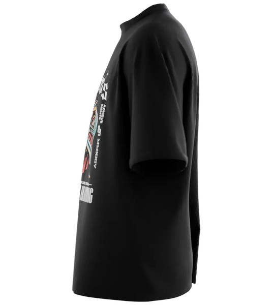 89stars | Мъжка Oversized тениска ’Fearless’ – Смело сърце! - Мъжки oversized