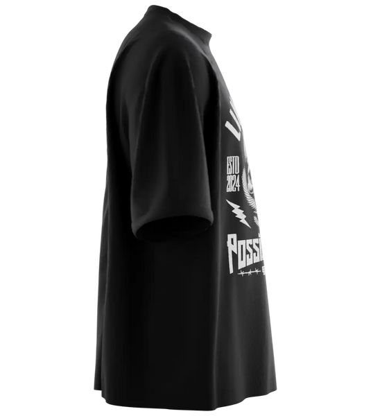 89stars | Мъжка Oversized тениска ’Limitless’ – Премини отвъд границите си - Мъжки oversized