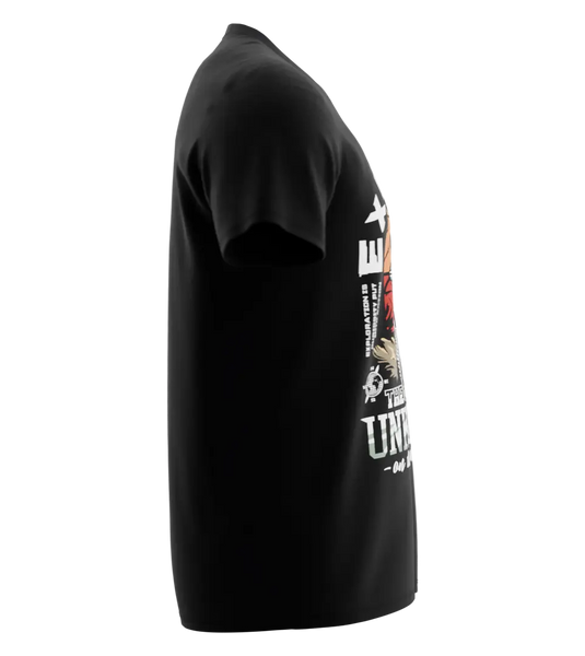 89stars | Мъжка V-neck тениска ’Explore’ – Прескочи границите! - Мъжки v-neck