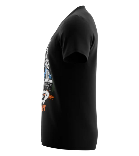 89stars | Мъжка V-neck тениска ’Jeep Therapy’ – Терапията от която се нуждаеш! - Мъжки v-neck