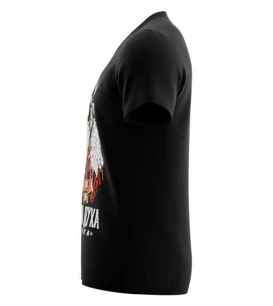 89stars | Мъжка V-neck тениска ’Пазител на духа’ - Зовът на традицията! - Мъжки v-neck