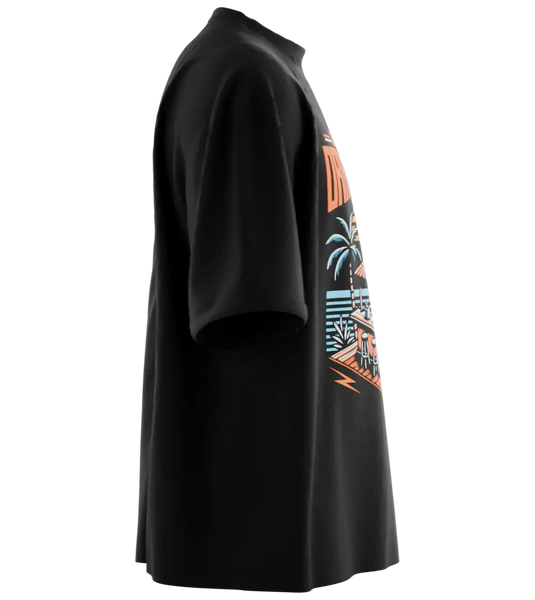 89stars | Мъжка Oversized тениска ’Orange Crush’ – Освежаващ стил за всяко лято! - Мъжки oversized