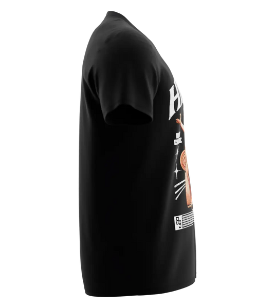 89stars | Мъжка V-neck тениска ’Hermes’ – Митология и мощ в един дизайн! - Мъжки v-neck