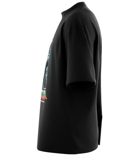 89stars | Мъжка Oversized тениска ’Гунди’ – Легендата на българския футбол! - Мъжки oversized