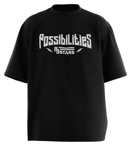 89stars | Мъжка Oversized тениска ’Limitless’ – Премини отвъд границите си - Мъжки oversized