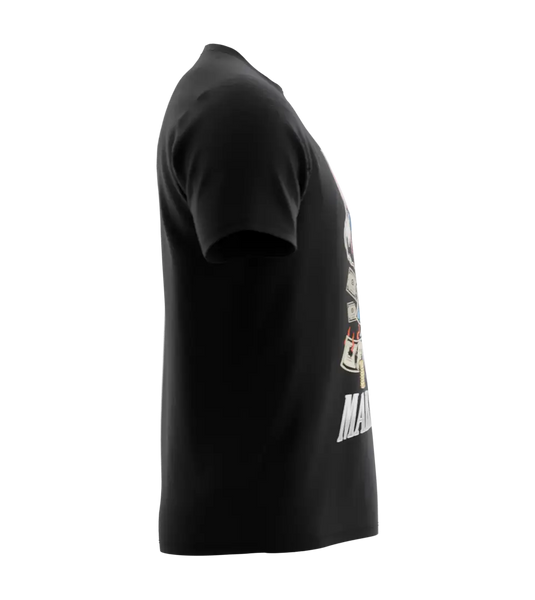 89stars | Мъжка Regular тениска ’MaLkaTaEmBa’ - Кеш кариера и характер в един дизайн! - Мъжки regular