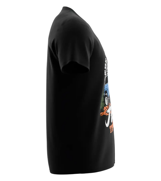 89stars | Мъжка V-neck тениска ’Jeep Therapy’ – Терапията от която се нуждаеш! - Мъжки v-neck