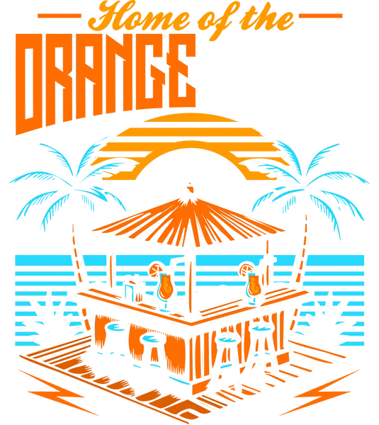 89stars | Мъжка V-neck тениска ’Orange Crush’ – Оазисът на лятното освежаване! - Мъжки v-neck