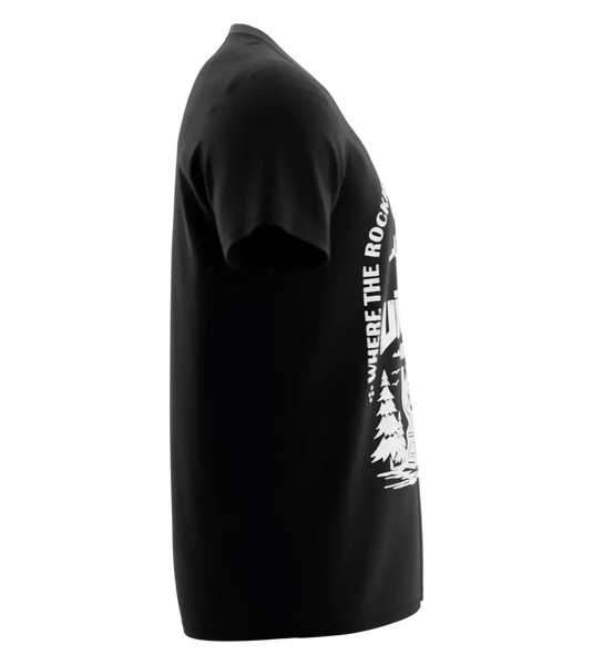 89stars | Мъжка V-neck Тениска ’Vitosha’ – Стил и свобода с планински дух! - Мъжки v-neck