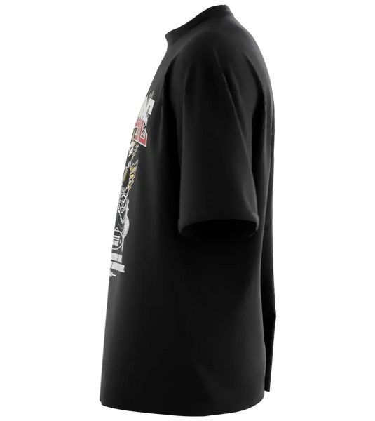 89stars | Мъжка Oversized тениска ’Courage’ – Символ на истинската смелост! - Мъжки oversized