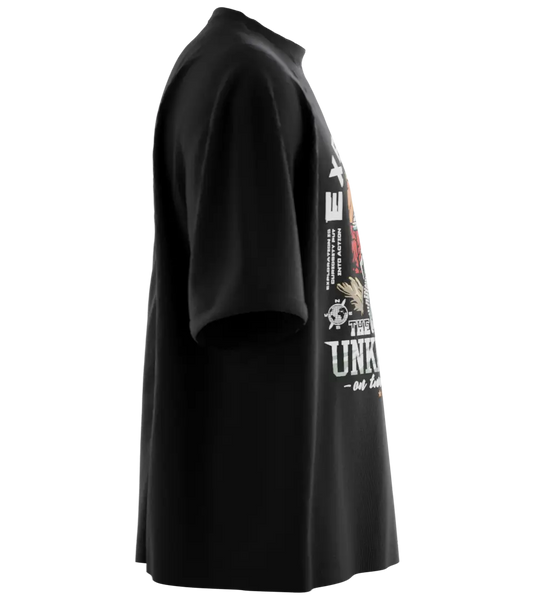 89stars | Мъжка Oversized тениска ’Explore’ – Приключения на Две Колела! - Мъжки oversized