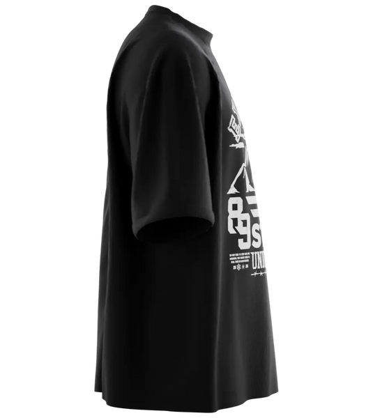 89stars | Мъжка Oversized тениска ’Explore Unknown’ – Открий непознатото с увереност - Мъжки oversized