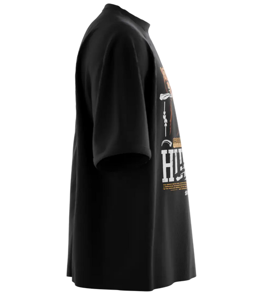 89stars | Мъжка Oversized тениска ’Grizzly Bear Hunter’ – Дивото зове! - Мъжки oversized