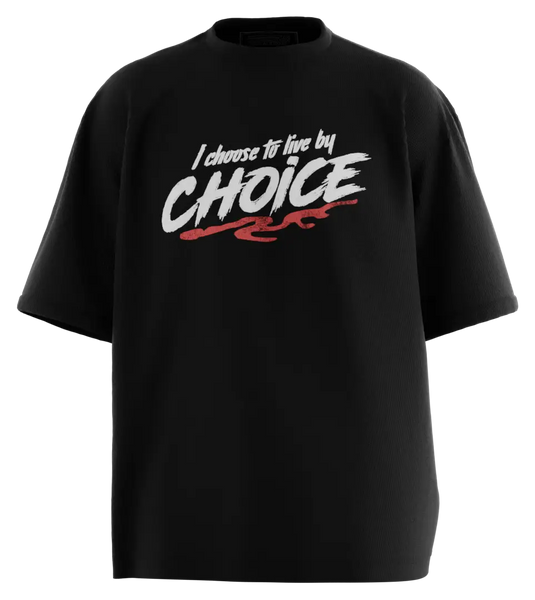 89stars | Мъжка Oversized тениска ’I Choose’ – Избери своя път - Мъжки oversized