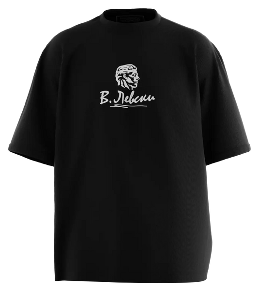 89stars | Мъжка Oversized тениска ’Левски’ – Икона на свободата! - Мъжки oversized