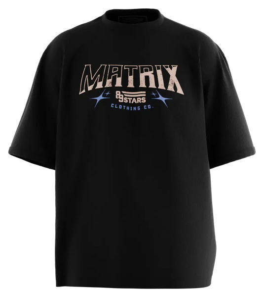 89stars | Мъжка Oversized тениска ’Matrix’ – Избери своята реалност! - Мъжки oversized