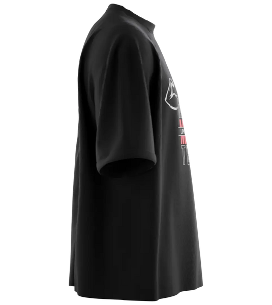 89stars | Мъжка Oversized тениска ’Много тегав’ – Бъди себе си – силен уверен и различен. - Мъжки oversized