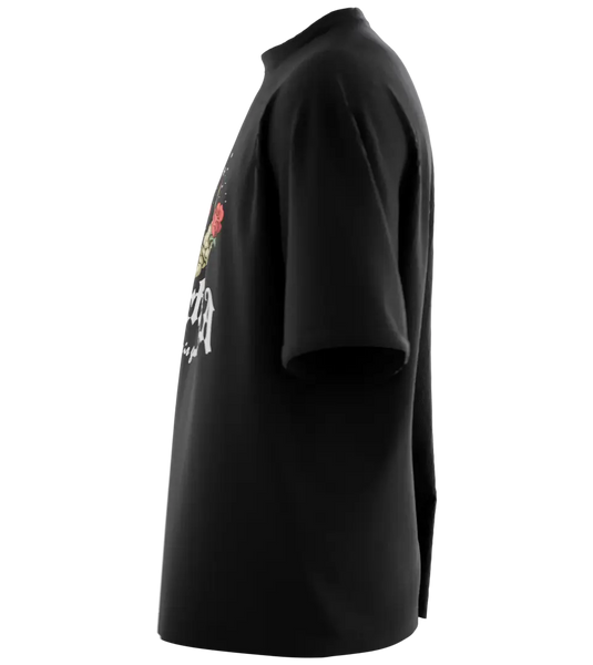 89stars | Мъжка Oversized тениска ’Mortisha’ - Изкуството на тъмната естетика в твоя гардероб! - Мъжки oversized