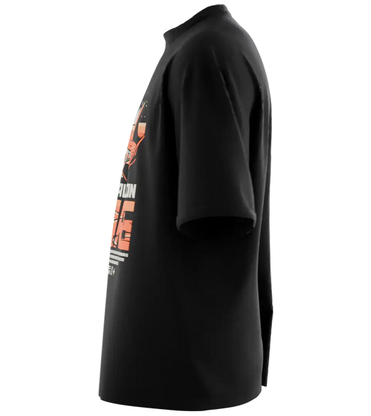 89stars | Мъжка Oversized тениска ’No Waves on Mars’ – За приключения извън рамката на земята!! - Мъжки oversized