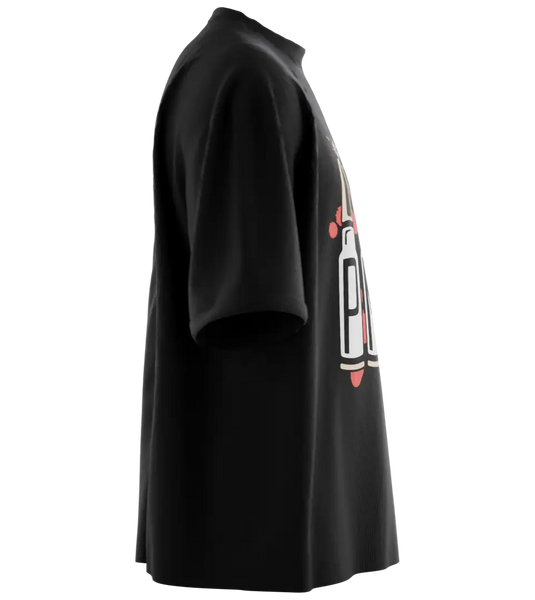 89stars | Мъжка Oversized тениска ’PM 88’’ – Символ на непоколебимост и стремеж към успех! - Мъжки oversized